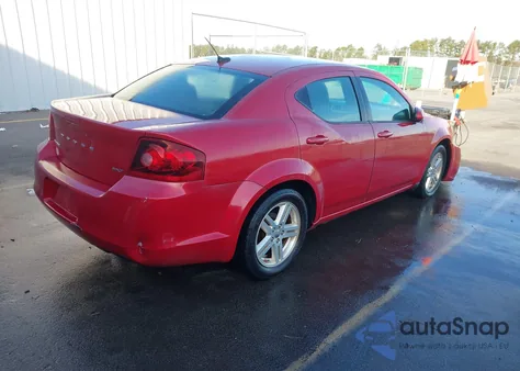 2012 Dodge Avenger Sxt из США, поврежденный, VIN 1C3CDZCBXCN225492